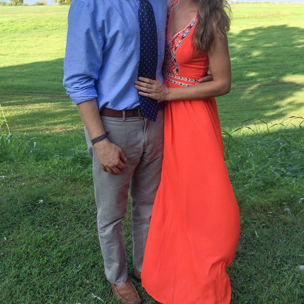 Embroidered Maxi Dress